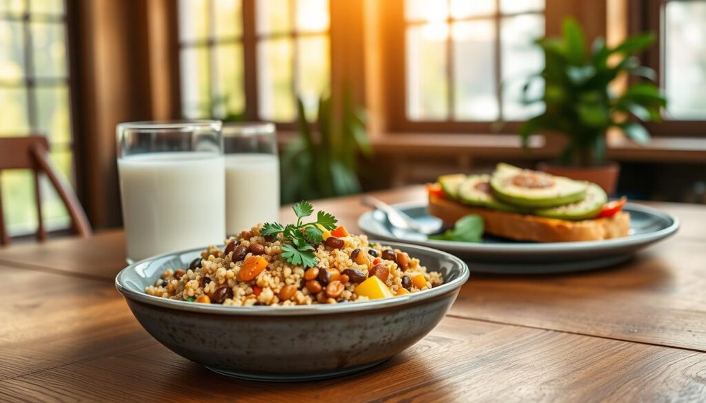 vegan muscle-building meal plan